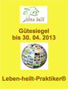 Gütesiegel LH 13
